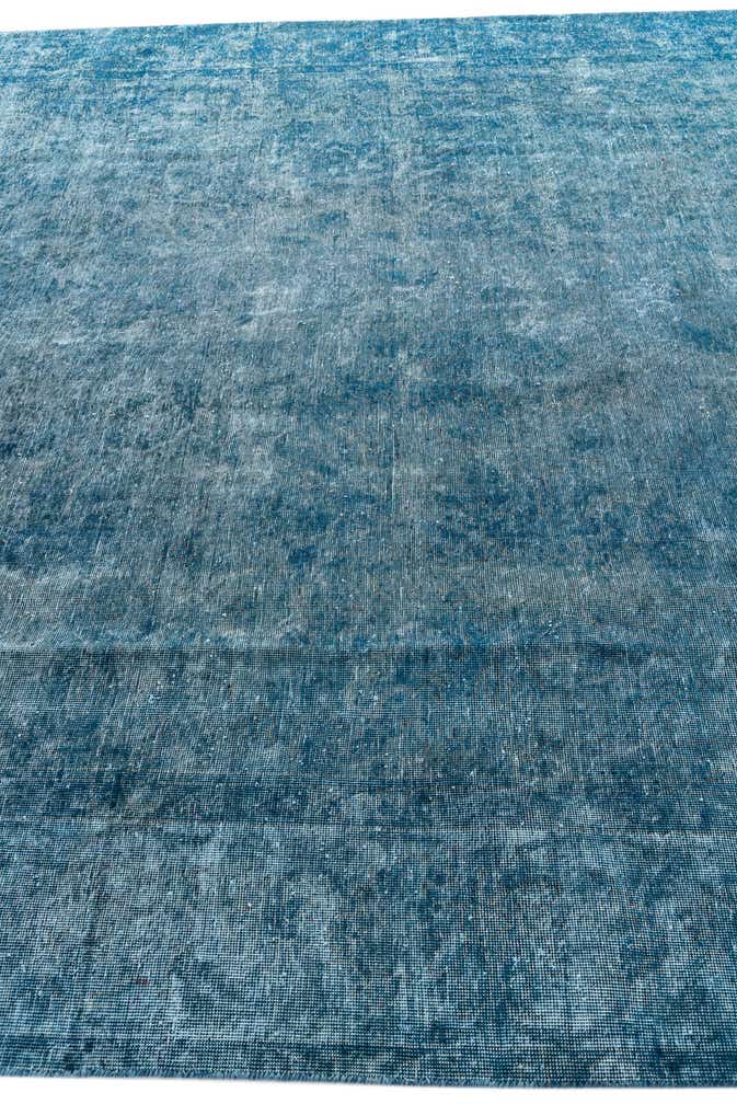 9' 8 x 12' 8 Hand Knotted Ultra Vintage Persian Wool Rug