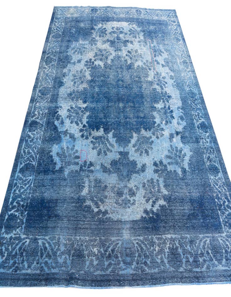 Detail image of 9' 5 x 12' 4  Hand Knotted Ultra Vintage Persian Wool Rug