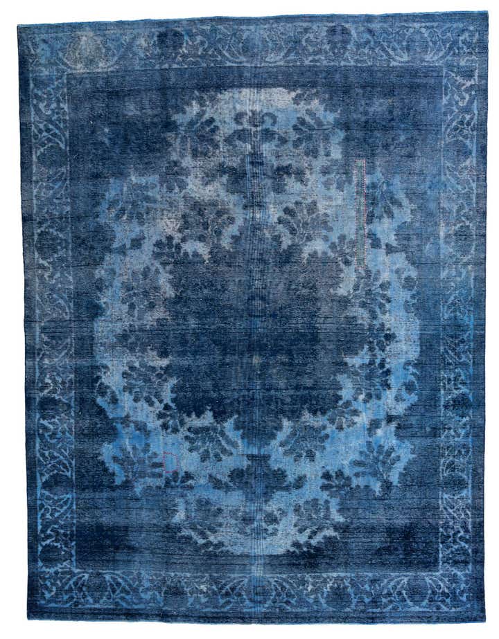 9' 5 x 12' 4 Hand Knotted Ultra Vintage Persian Wool Rug