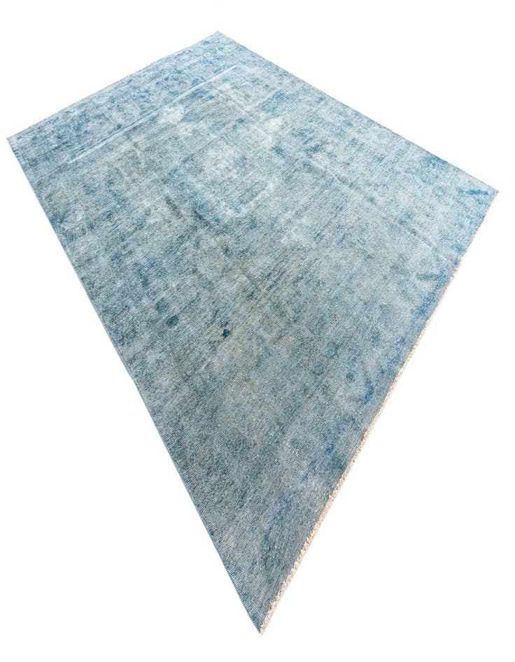 Detail image of 9' 6 x 12' 10  Hand Knotted Ultra Vintage Persian Wool Rug