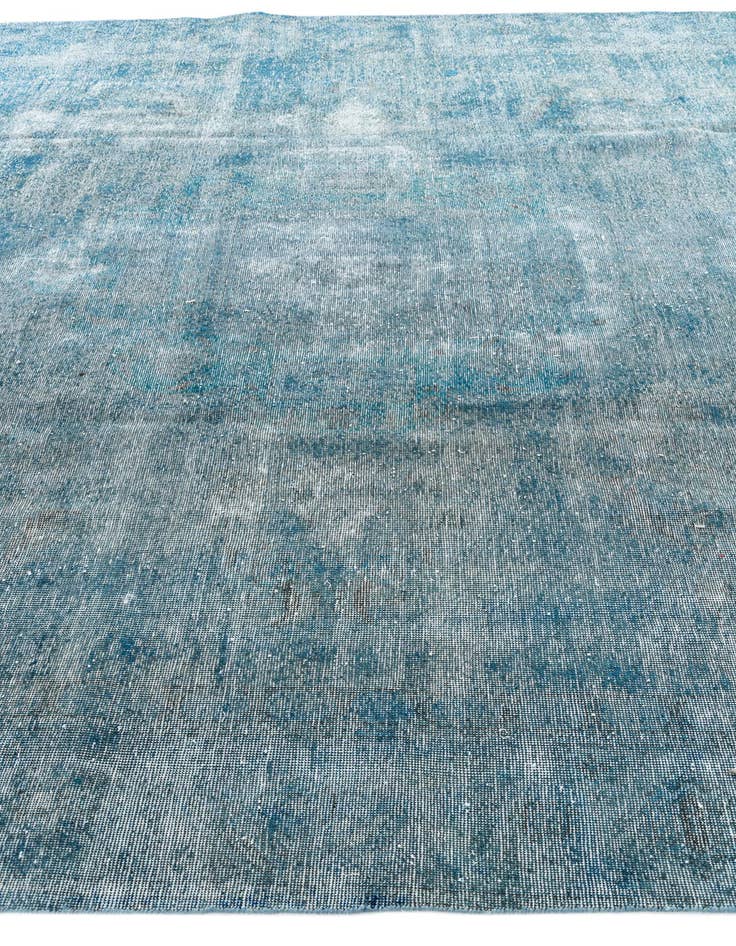 Detail image of 9' 6 x 12' 10  Hand Knotted Ultra Vintage Persian Wool Rug