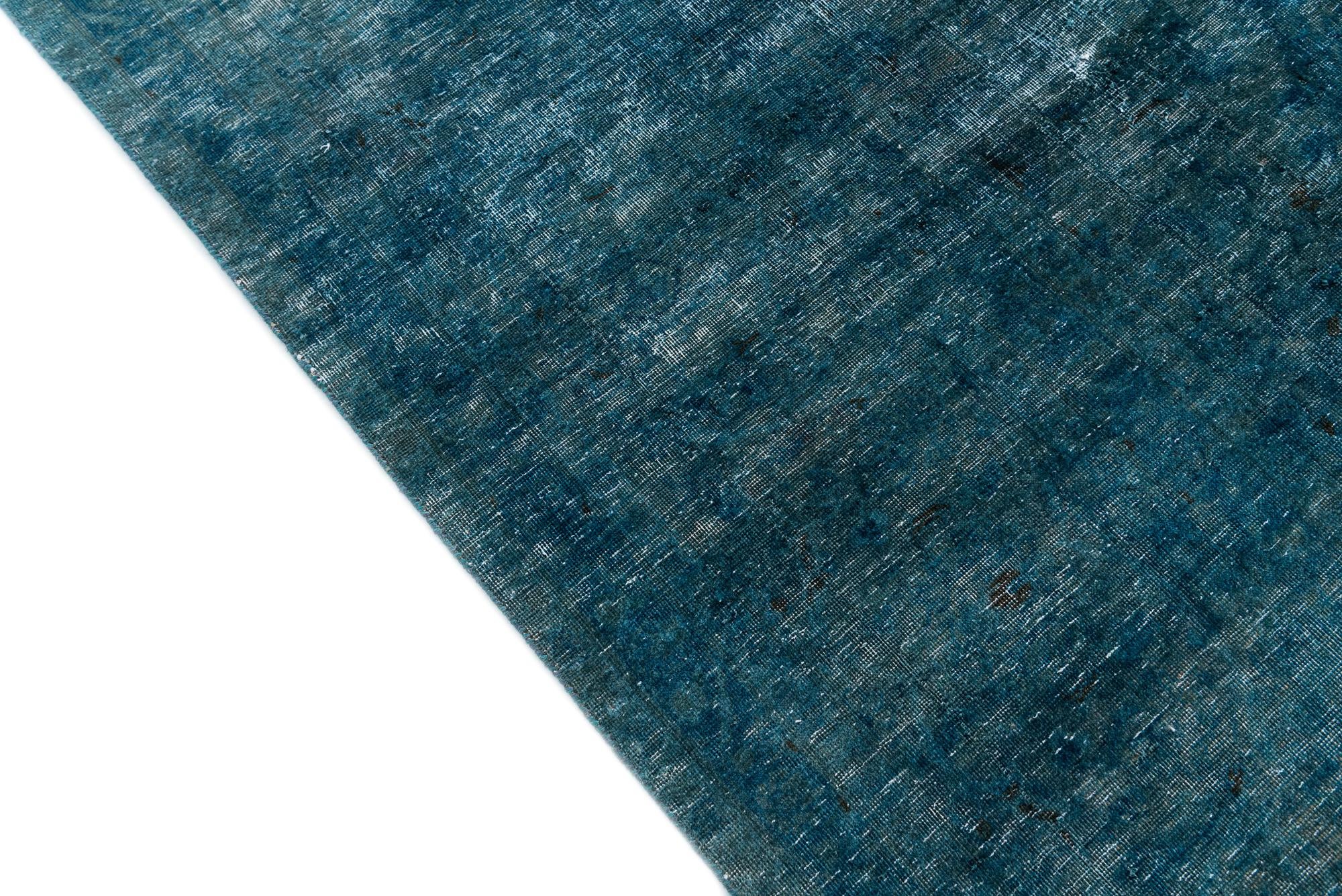 9' 5 x 12' 10 Hand Knotted Ultra Vintage Persian Wool Rug