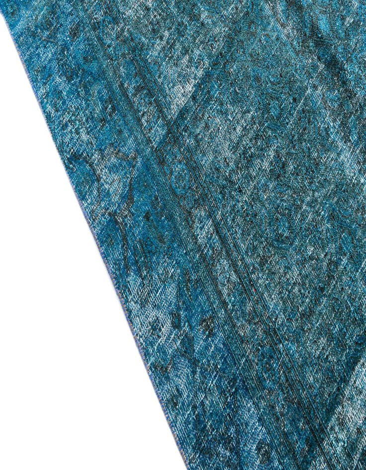 Detail image of 8' 4 x 11' 1  Hand Knotted Ultra Vintage Persian Wool Rug