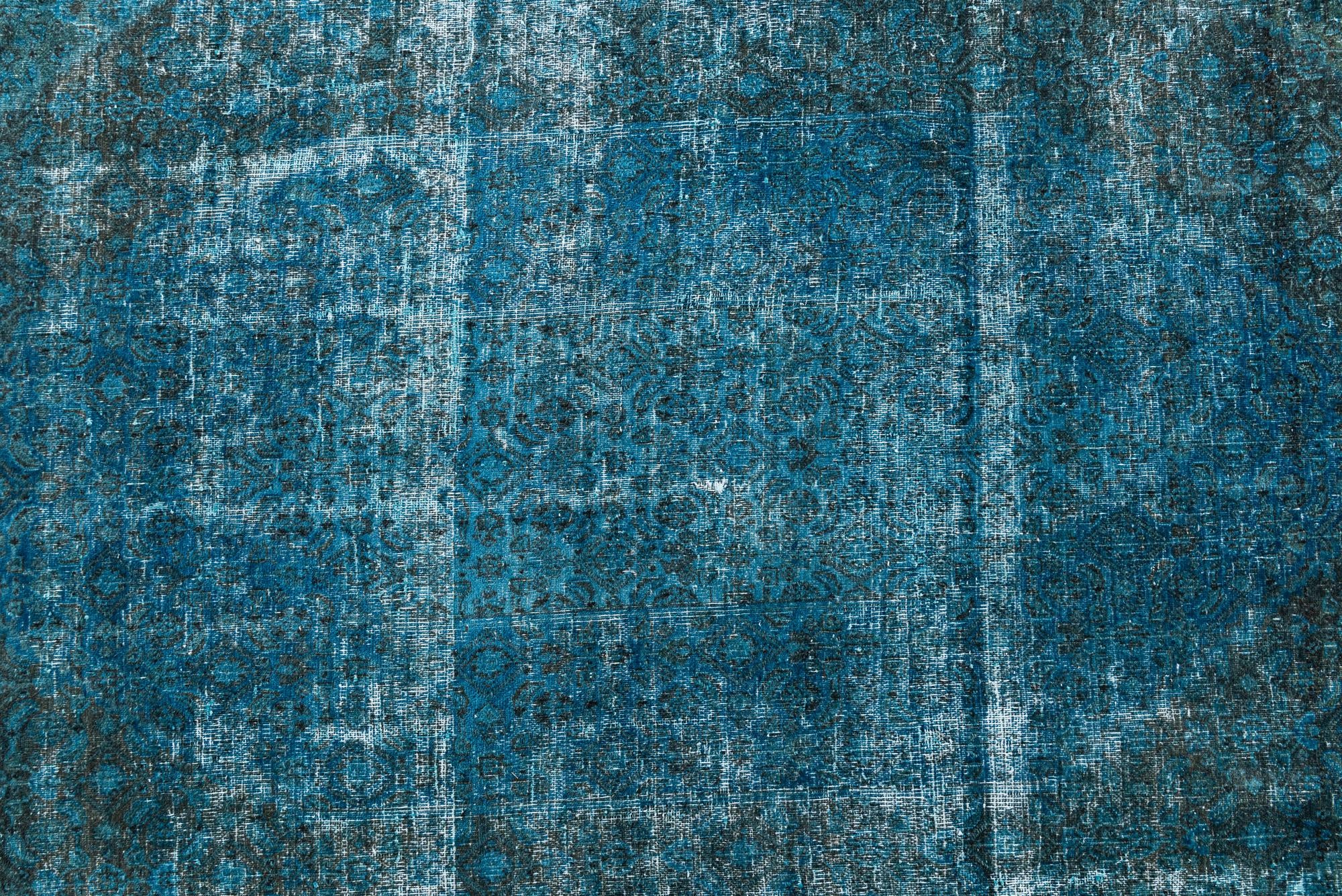 8' 4 x 11' 1 Hand Knotted Ultra Vintage Persian Wool Rug