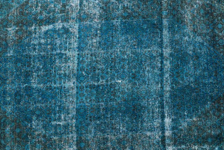 8' 4 x 11' 1 Hand Knotted Ultra Vintage Persian Wool Rug
