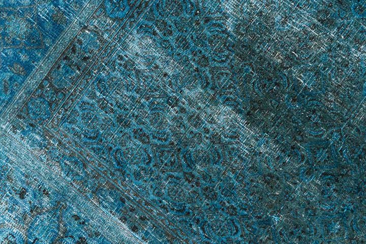 8' 4 x 11' 1 Hand Knotted Ultra Vintage Persian Wool Rug