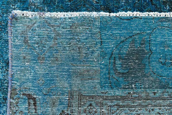 8' 4 x 11' 1 Hand Knotted Ultra Vintage Persian Wool Rug