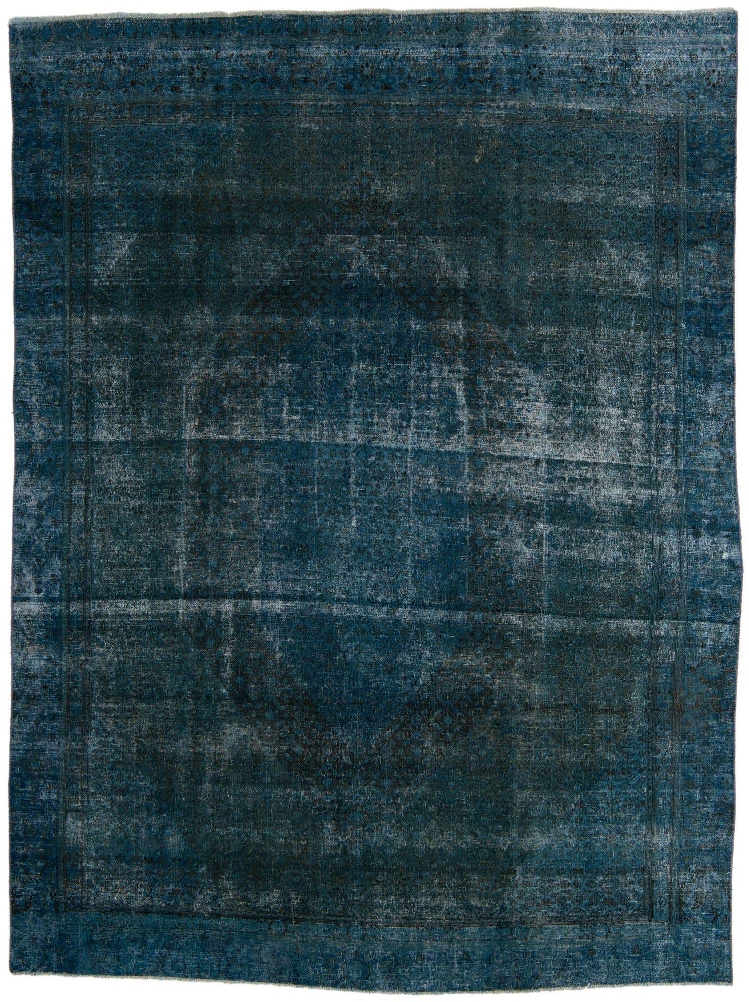 8' 4 x 11' 1 Hand Knotted Ultra Vintage Persian Wool Rug