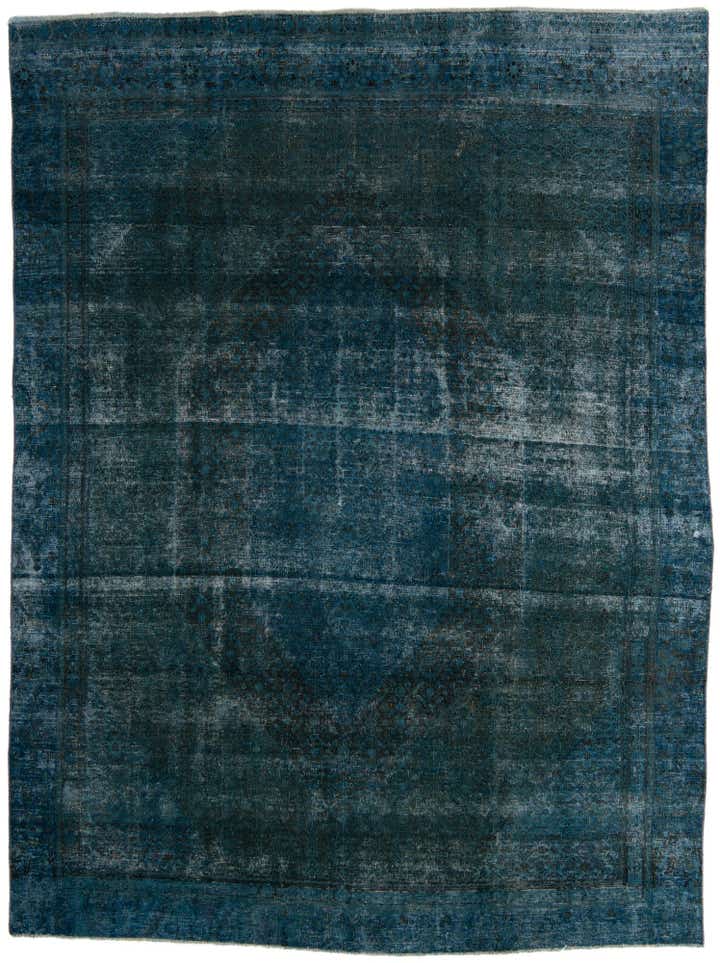 8' 4 x 11' 1 Hand Knotted Ultra Vintage Persian Wool Rug