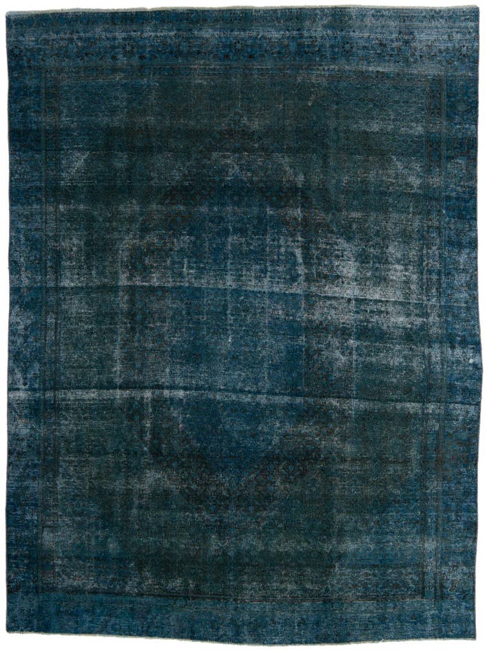 Detail image of 8' 4 x 11' 1 Hand Knotted Ultra Vintage Persian Wool Rug