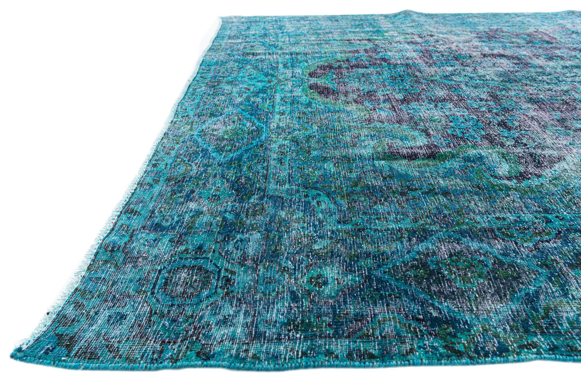 7' 8 x 11' 7 Hand Knotted Ultra Vintage Persian Wool Rug