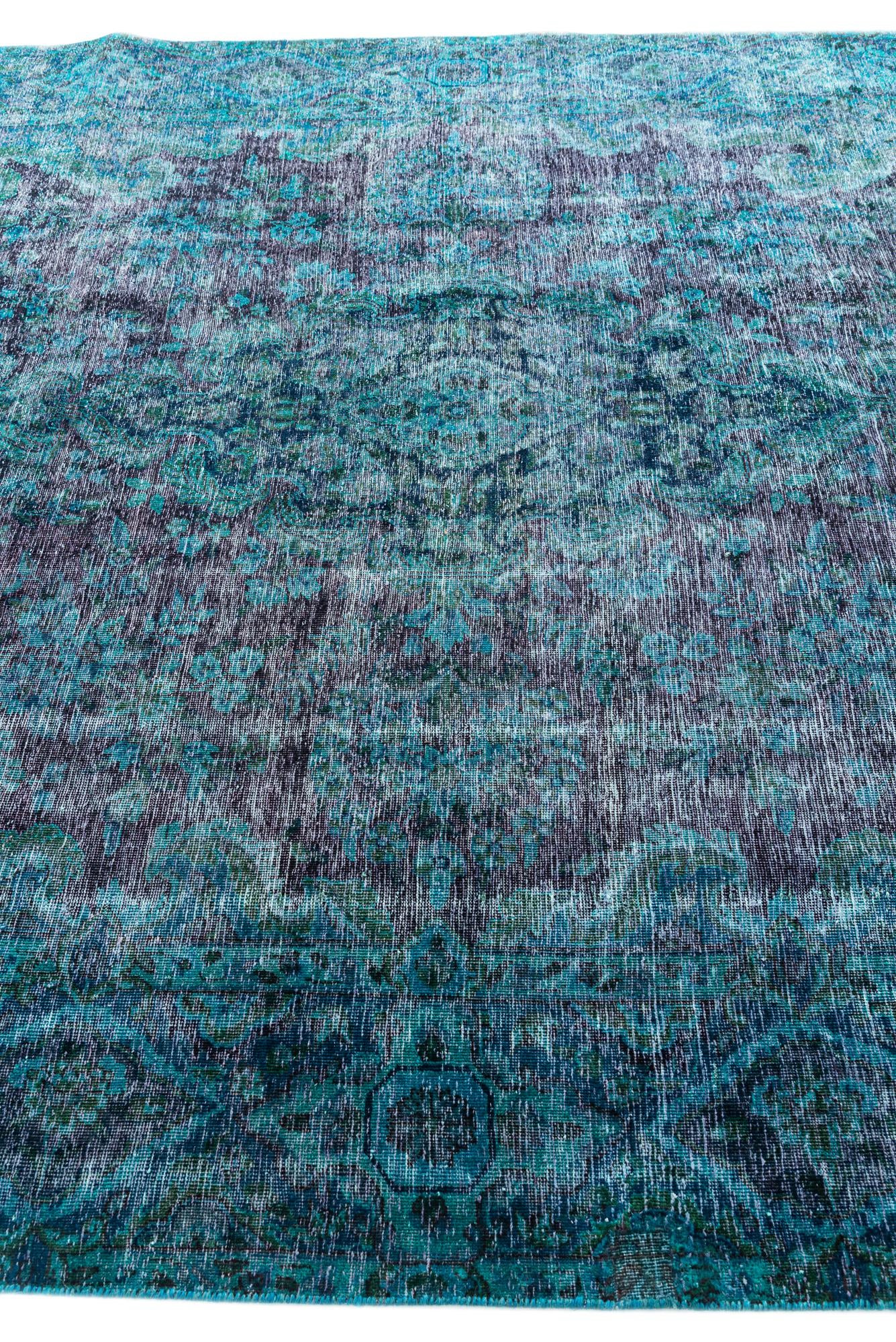 7' 8 x 11' 7 Hand Knotted Ultra Vintage Persian Wool Rug