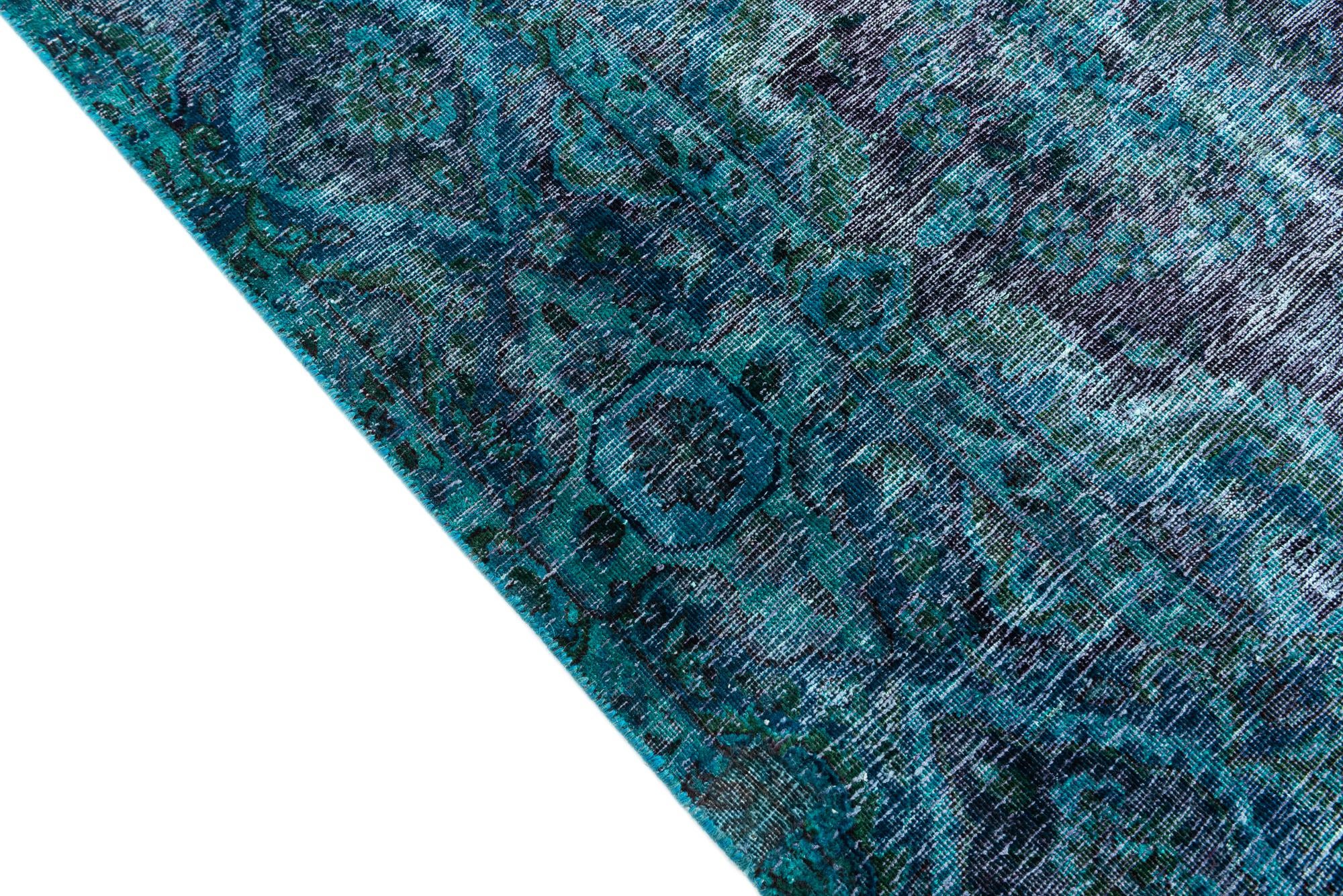 7' 8 x 11' 7 Hand Knotted Ultra Vintage Persian Wool Rug
