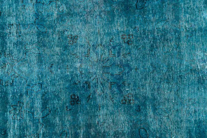 9' 4 x 12' Hand Knotted Ultra Vintage Persian Wool Rug