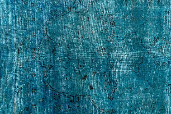 9' 4 x 12' Hand Knotted Ultra Vintage Persian Wool Rug