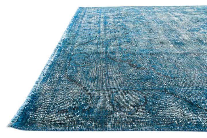 6' 4 x 9' 4 Hand Knotted Ultra Vintage Persian Wool Rug