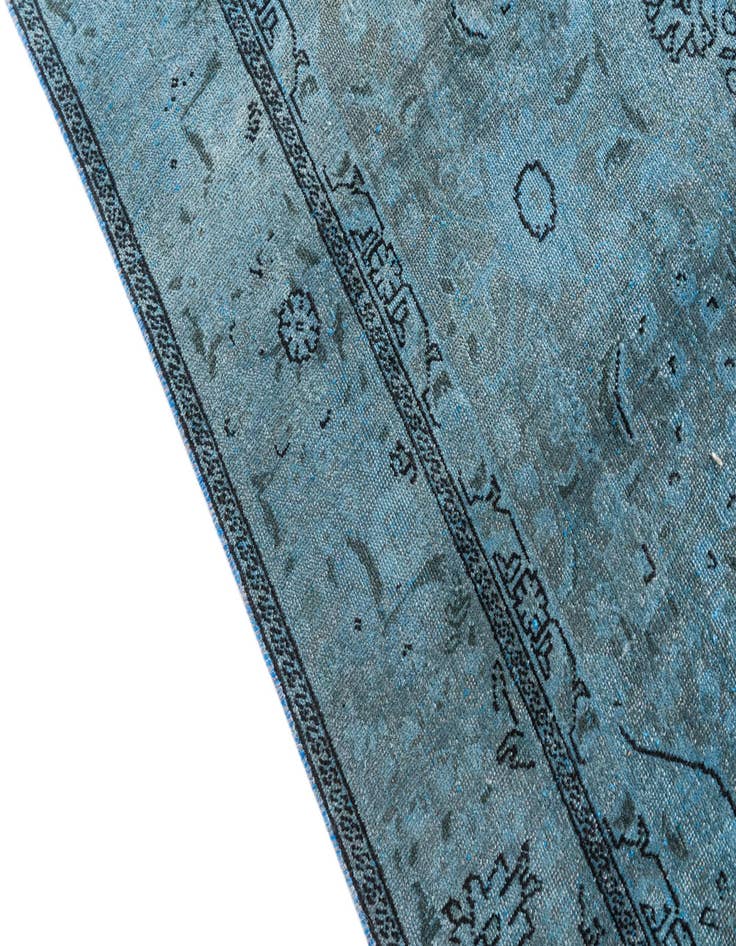 Detail image of 6' 4 x 9' 5  Hand Knotted Ultra Vintage Persian Wool Rug