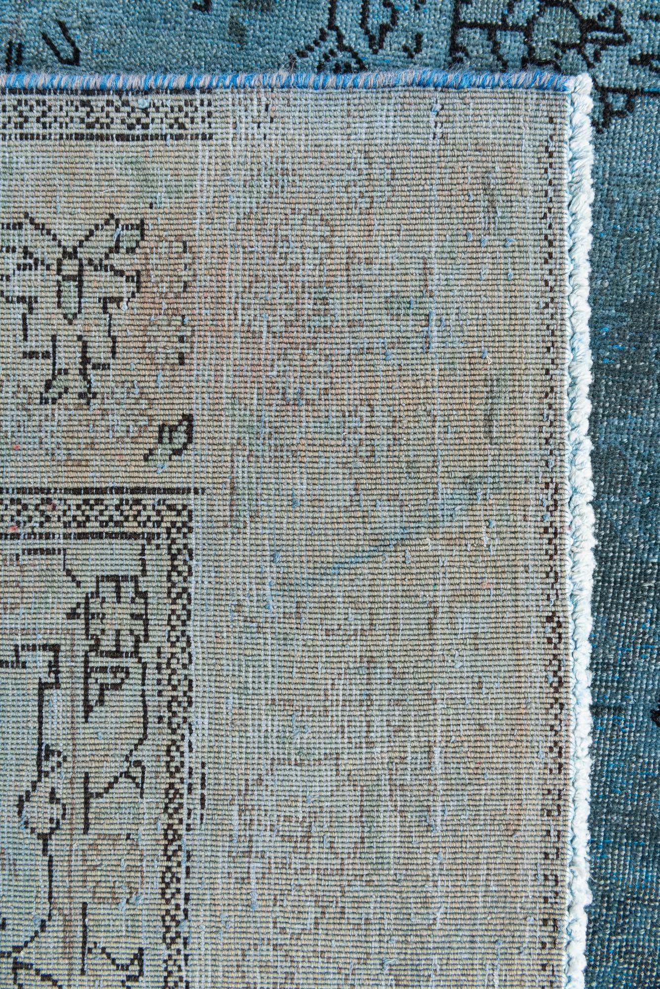 6' 4 x 9' 5 Hand Knotted Ultra Vintage Persian Wool Rug