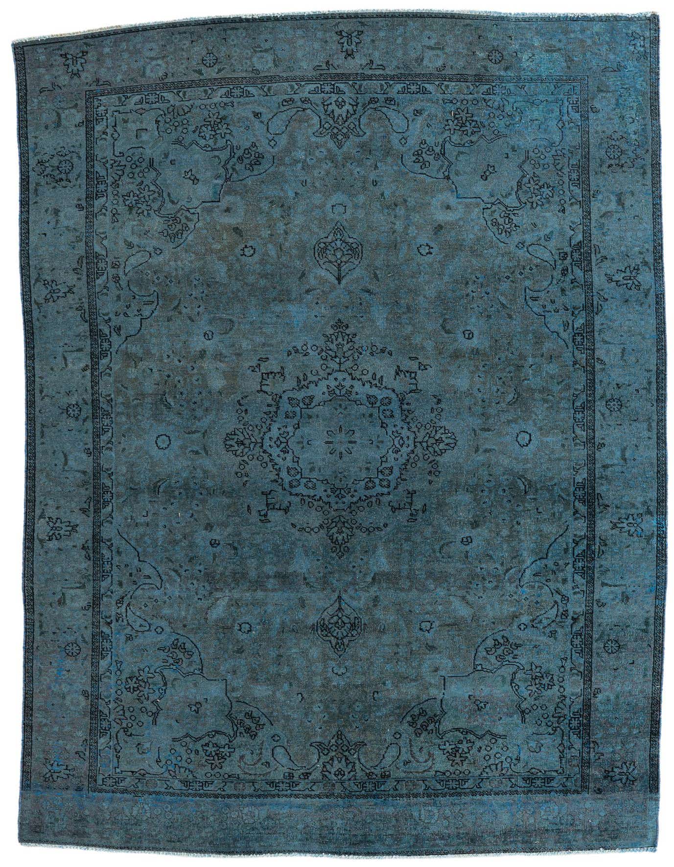 Primary image 6' 4 x 9' 5  Hand Knotted Ultra Vintage Persian Wool Rug