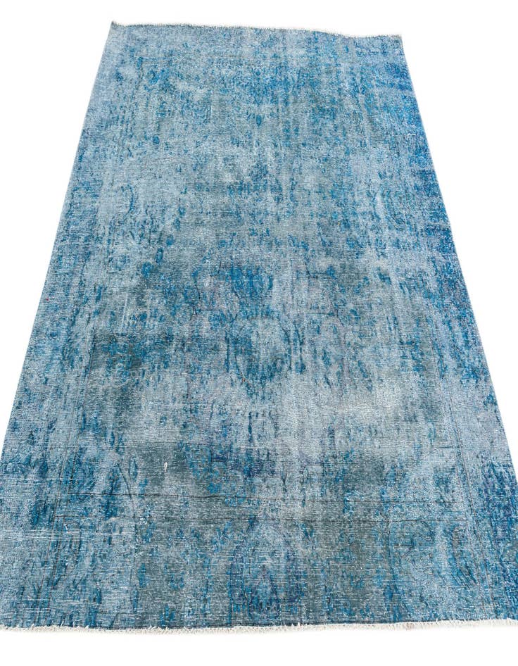 Detail image of 7' 3 x 7' 7  Hand Knotted Ultra Vintage Persian Wool Rug