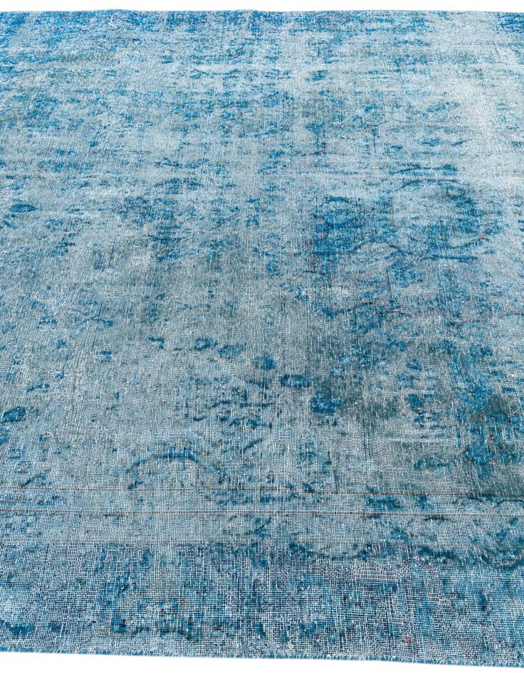 Detail image of 7' 3 x 7' 7  Hand Knotted Ultra Vintage Persian Wool Rug
