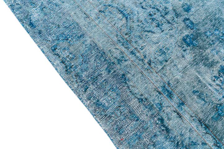 220cm x 230cm Hand Knotted Ultra Vintage Persian Wool Rug