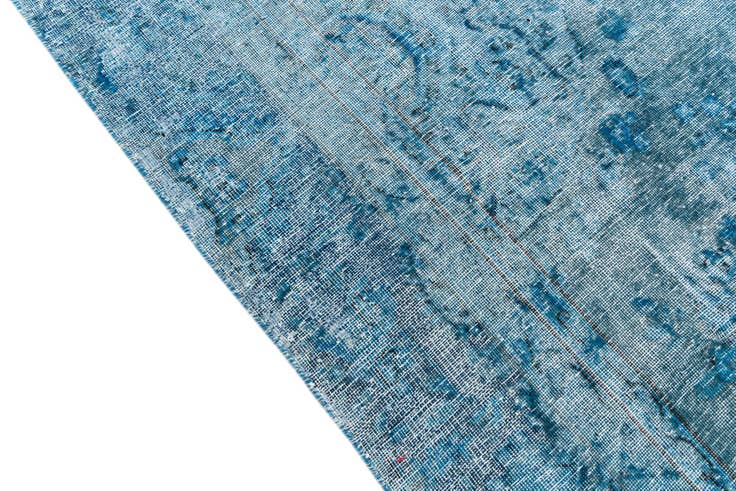 Detail image of 220cm x 230cm Hand Knotted Ultra Vintage Persian Wool Rug