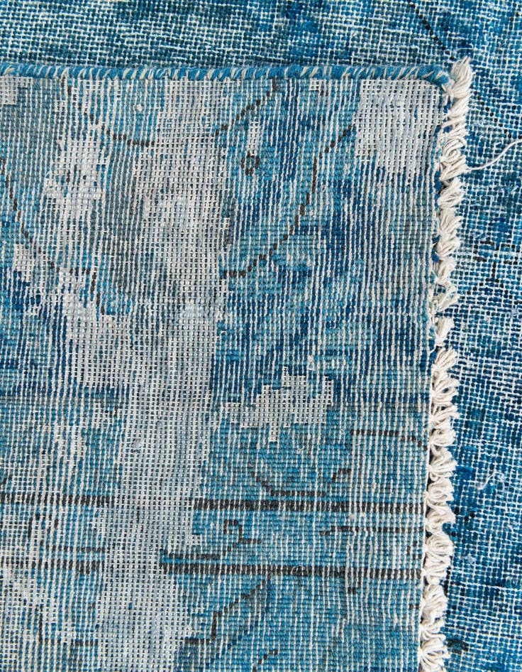 Detail image of 7' 3 x 7' 7  Hand Knotted Ultra Vintage Persian Wool Rug