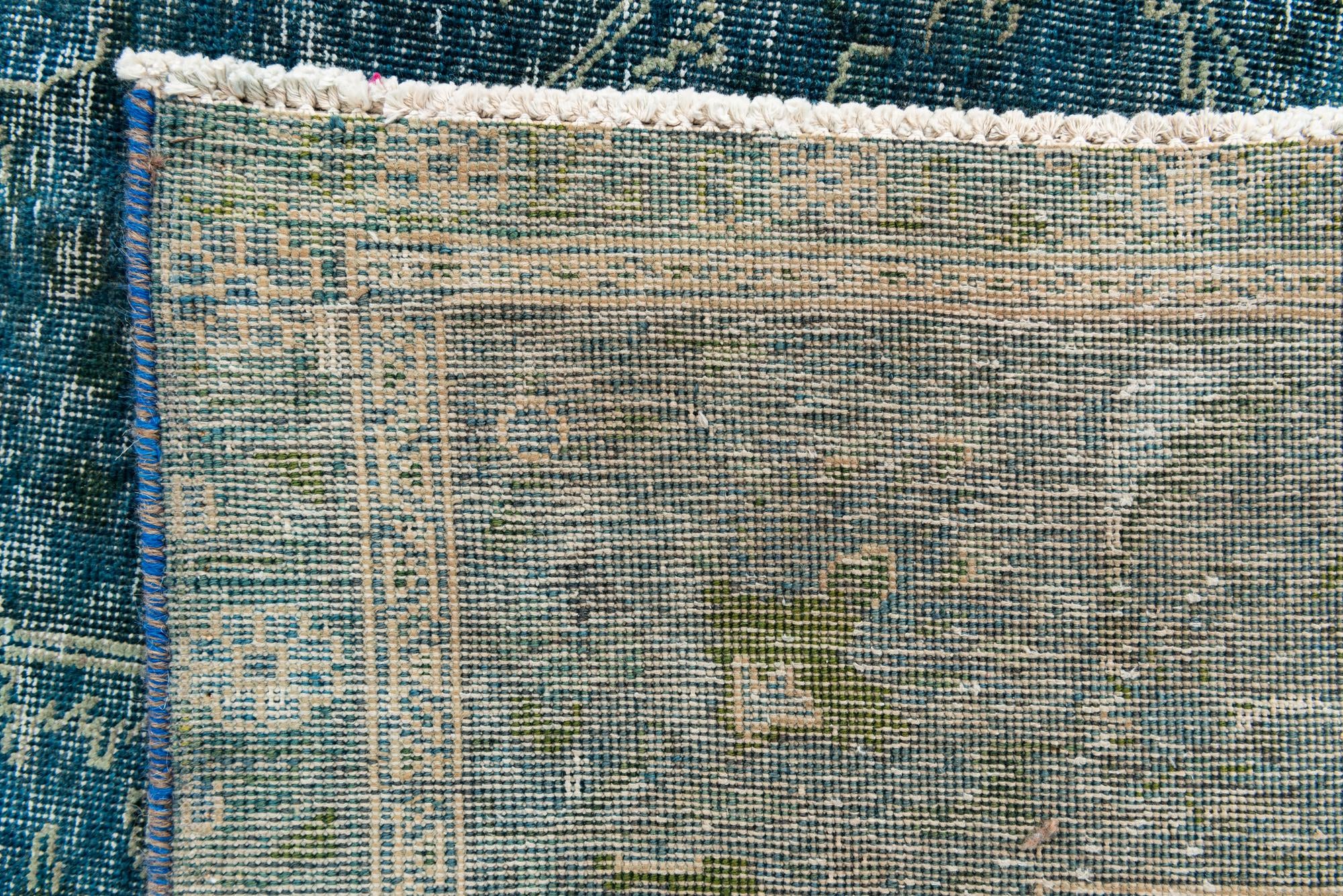 10' x 12' Hand Knotted Ultra Vintage Persian Wool Rug