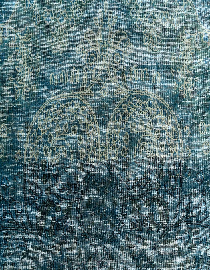 Detail image of 10' x 12'  Hand Knotted Ultra Vintage Persian Wool Rug