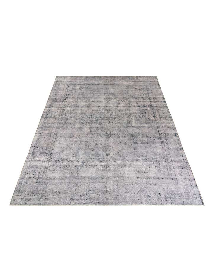 9' 2 x 12' 7 Hand Knotted Ultra Vintage Persian Wool Rug