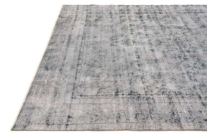 9' 2 x 12' 7 Hand Knotted Ultra Vintage Persian Wool Rug