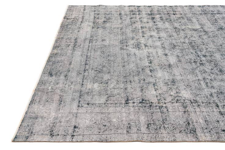 Detail image of 9' 2 x 12' 7 Hand Knotted Ultra Vintage Persian Wool Rug