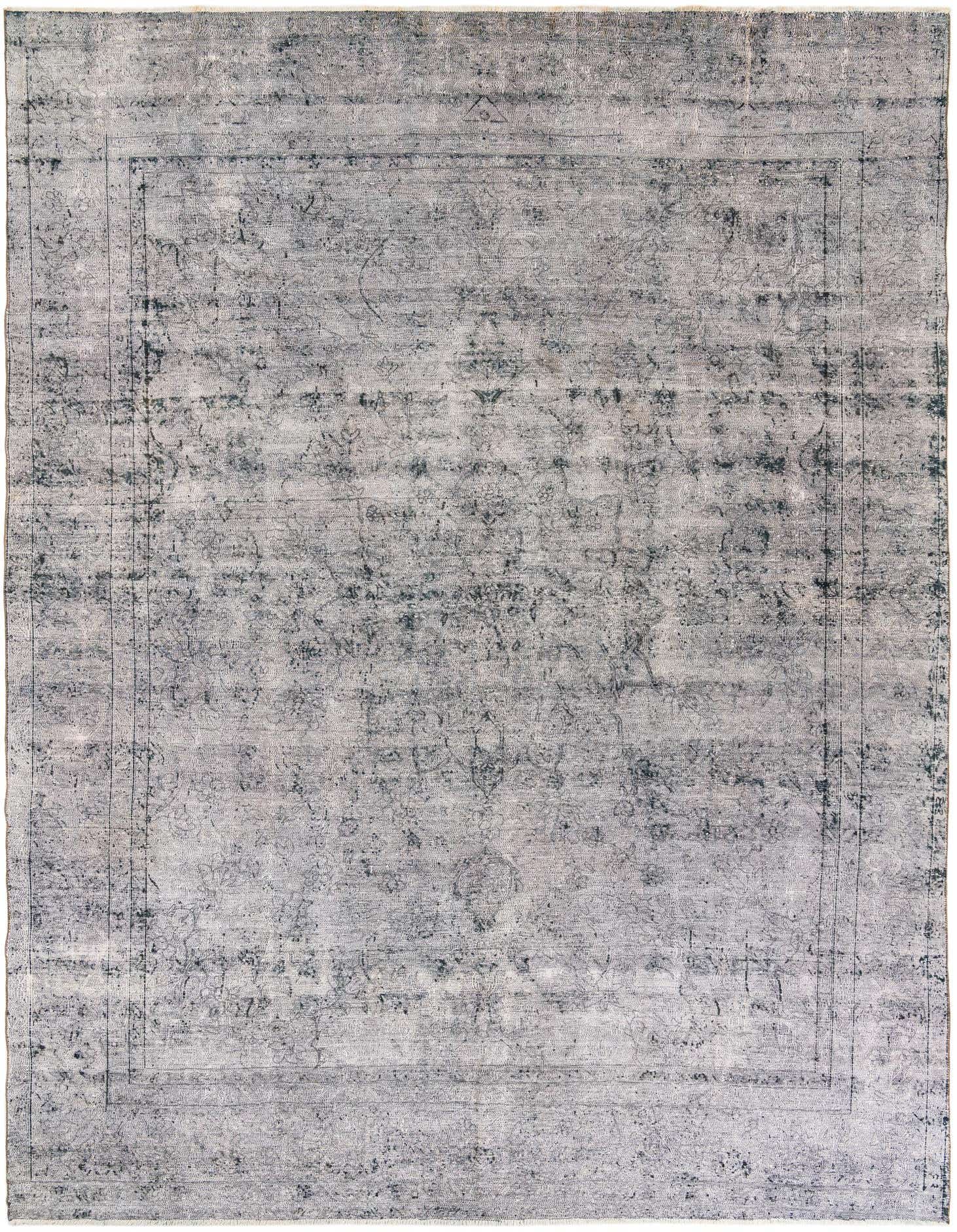 Primary image 9' 2 x 12' 7  Hand Knotted Ultra Vintage Persian Wool Rug