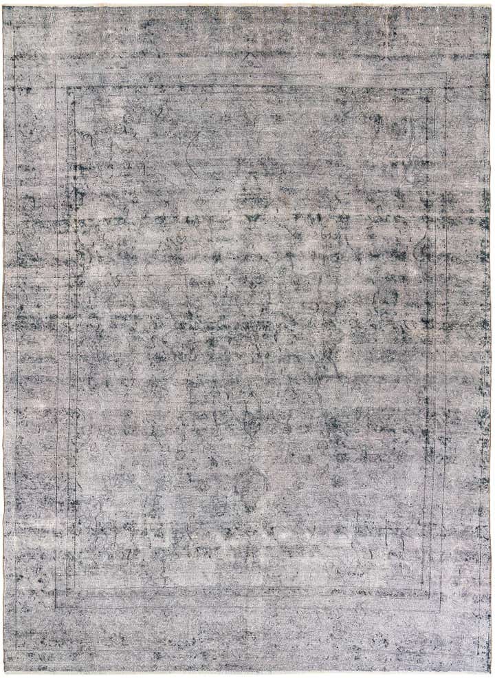 9' 2 x 12' 7 Hand Knotted Ultra Vintage Persian Wool Rug