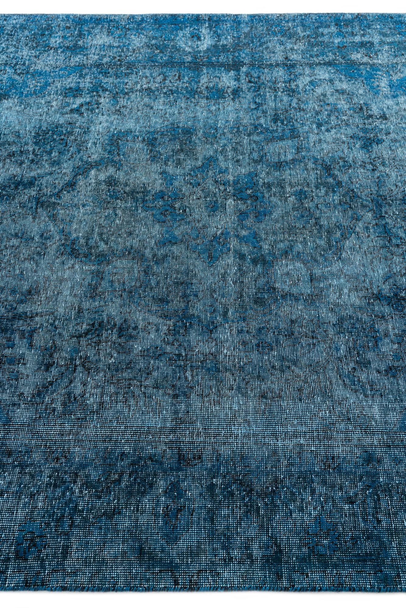 6' 4 x 9' 10 Hand Knotted Ultra Vintage Persian Wool Rug