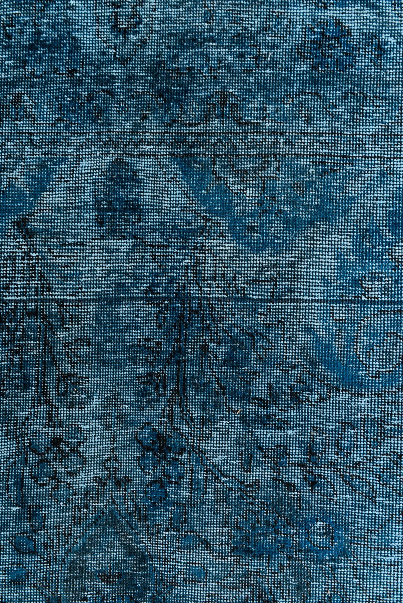 6' 4 x 9' 10 Hand Knotted Ultra Vintage Persian Wool Rug