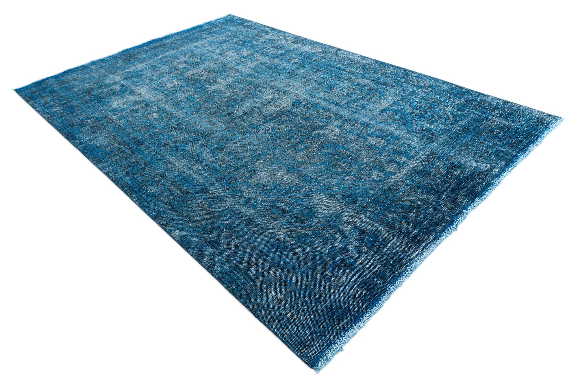 7' 8 x 11' 3 Hand Knotted Ultra Vintage Persian Wool Rug