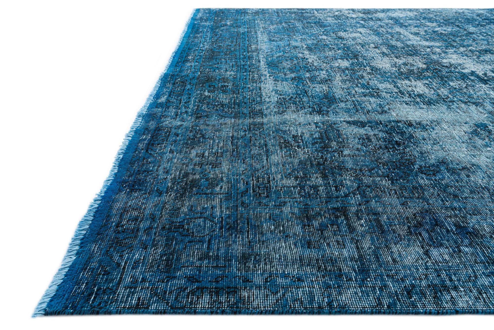 7' 8 x 11' 3 Hand Knotted Ultra Vintage Persian Wool Rug