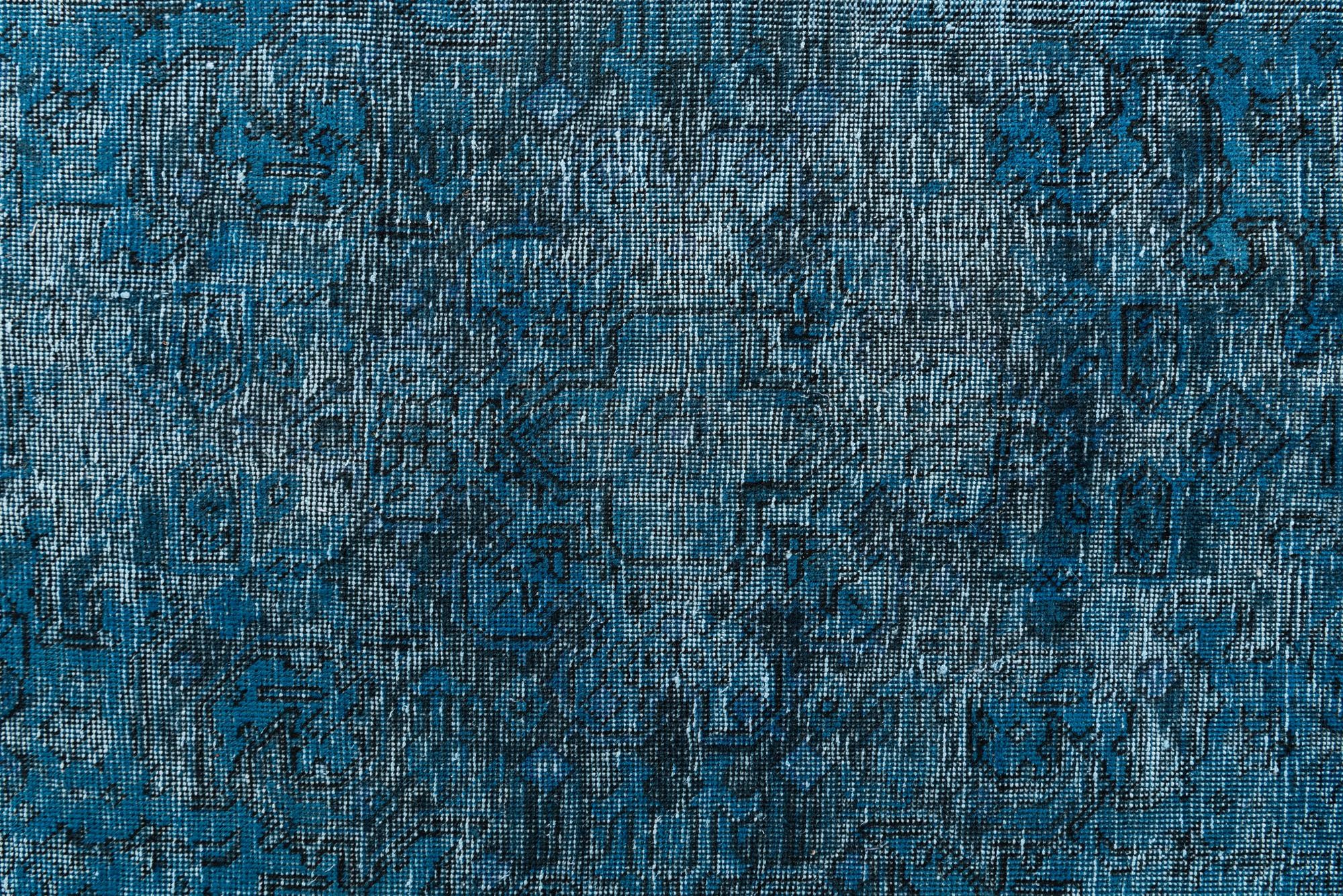 7' 8 x 11' 3 Hand Knotted Ultra Vintage Persian Wool Rug