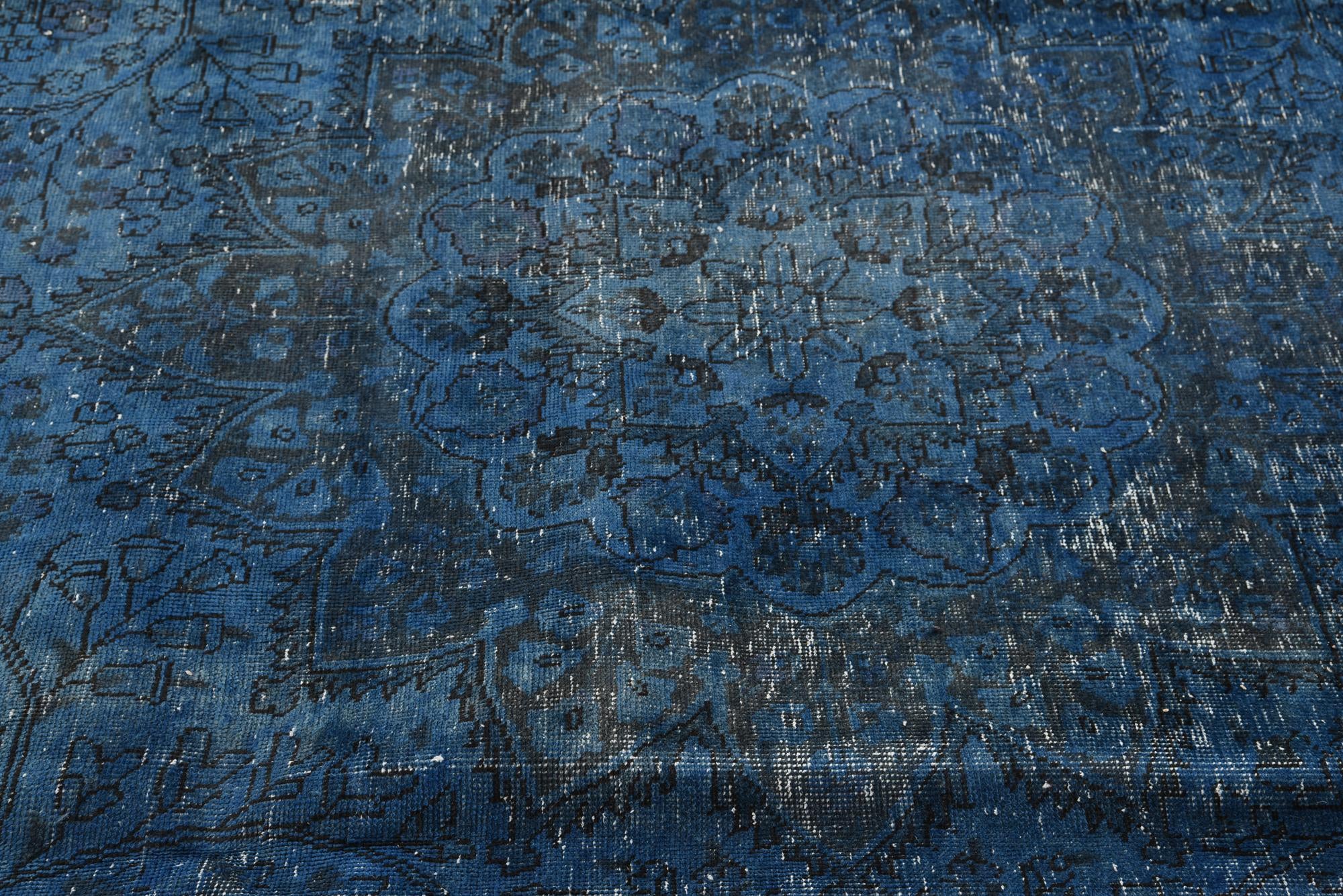 9' 9 x 12' 6 Hand Knotted Ultra Vintage Persian Wool Rug