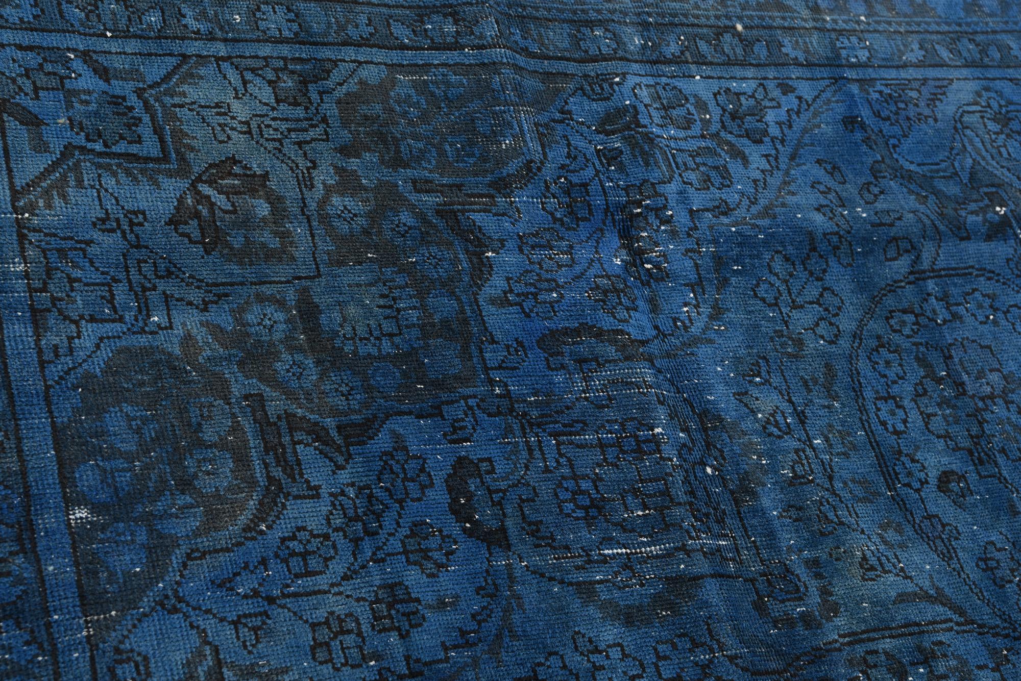 9' 9 x 12' 6 Hand Knotted Ultra Vintage Persian Wool Rug