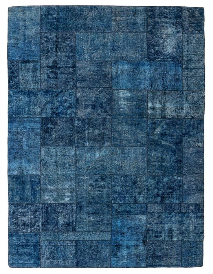 Detail image of 7' 5 x 12' 5 Hand Knotted Ultra Vintage Persian Wool Rug