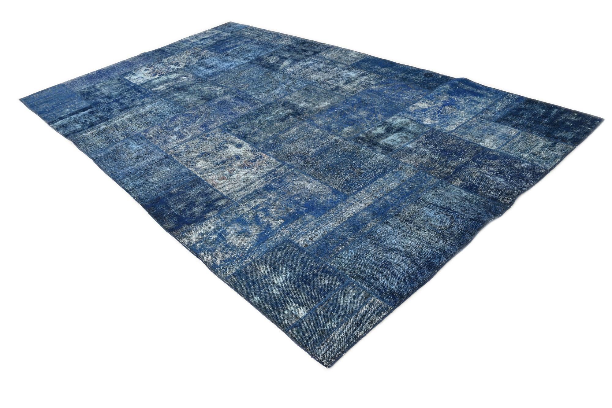 7' 5 x 12' 9 Hand Knotted Ultra Vintage Persian Wool Rug