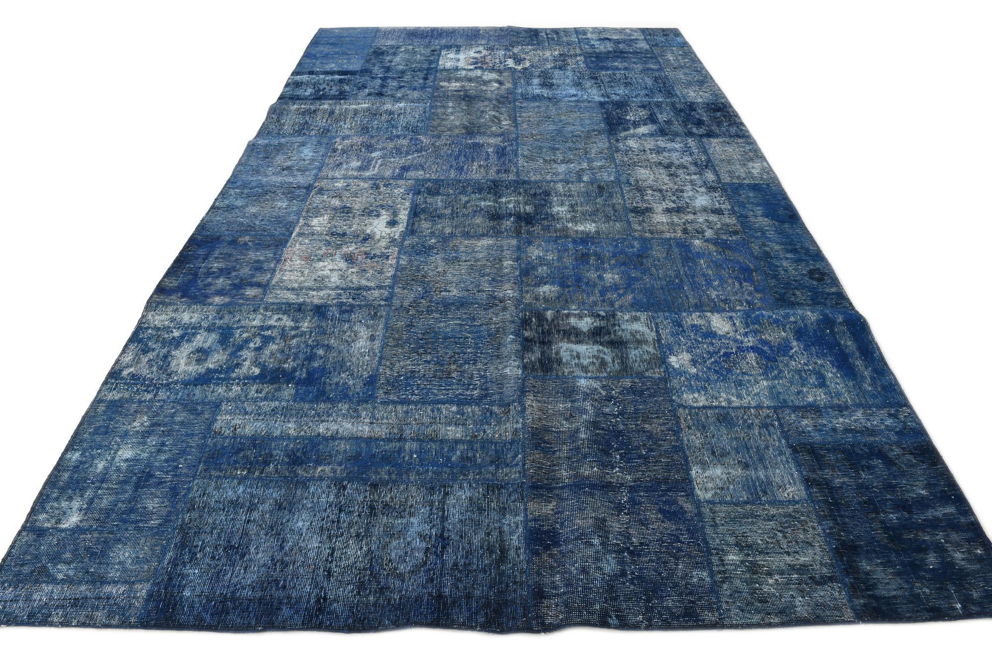 7' 5 x 12' 9 Hand Knotted Ultra Vintage Persian Wool Rug