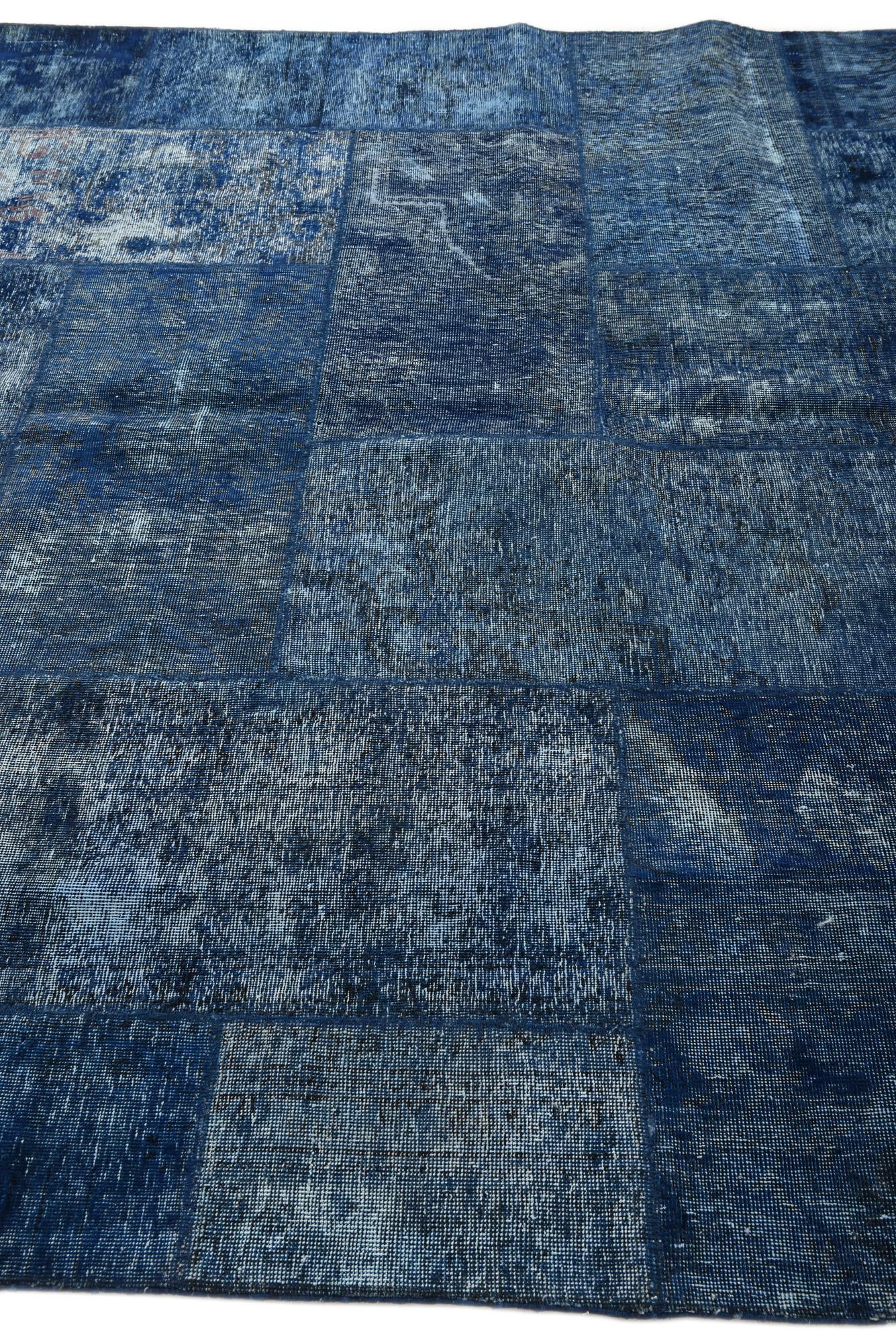 7' 5 x 12' 9 Hand Knotted Ultra Vintage Persian Wool Rug