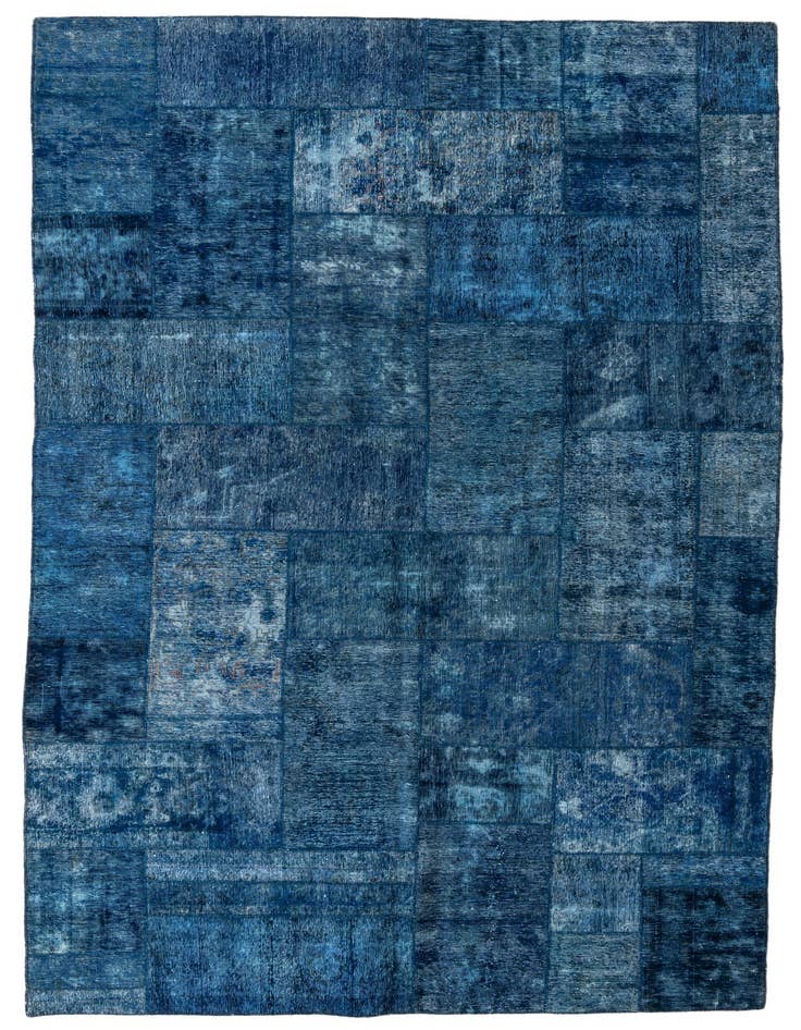 Detail image of 7' 5 x 12' 9 Hand Knotted Ultra Vintage Persian Wool Rug