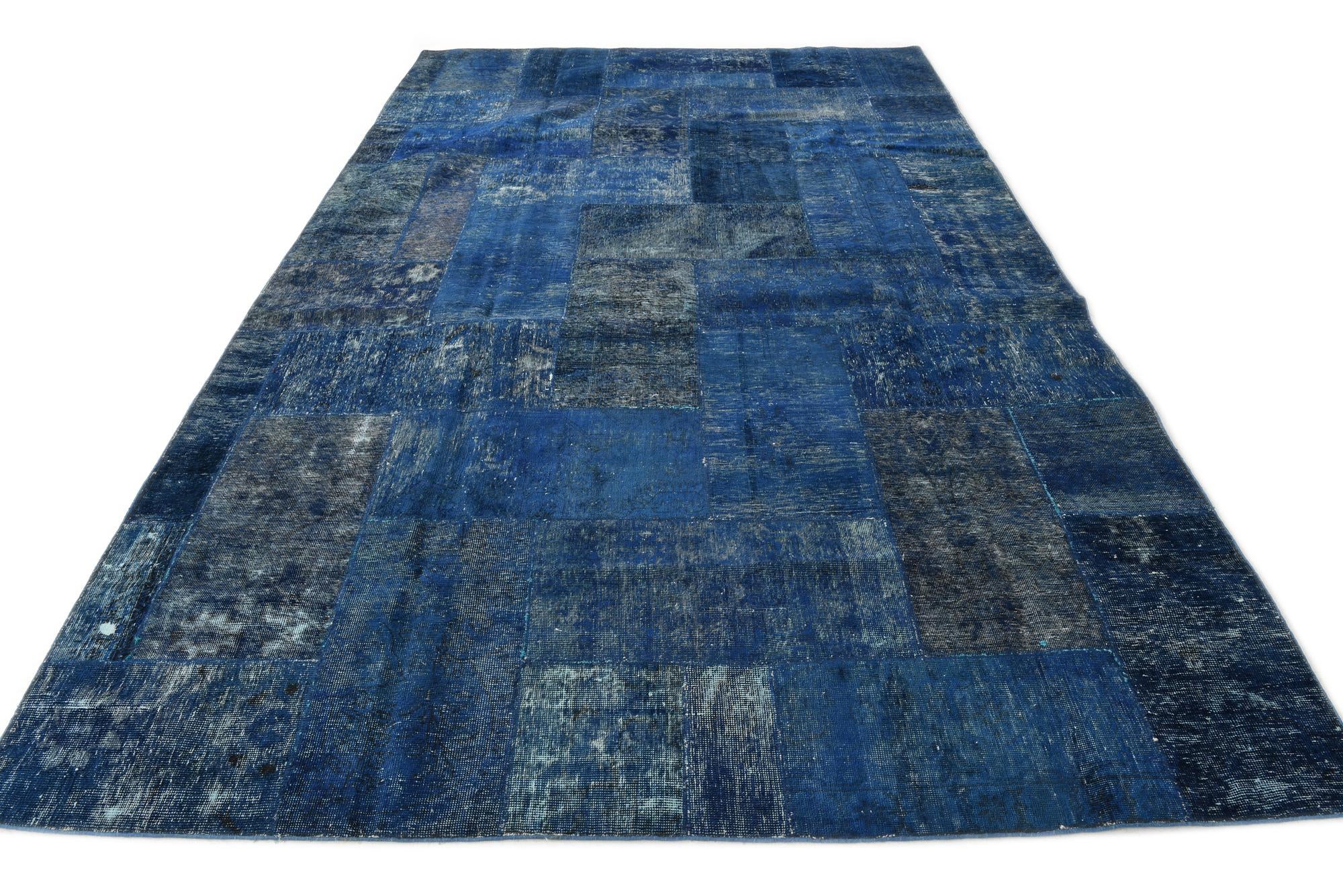 7' 3 x 12' Hand Knotted Ultra Vintage Persian Wool Rug