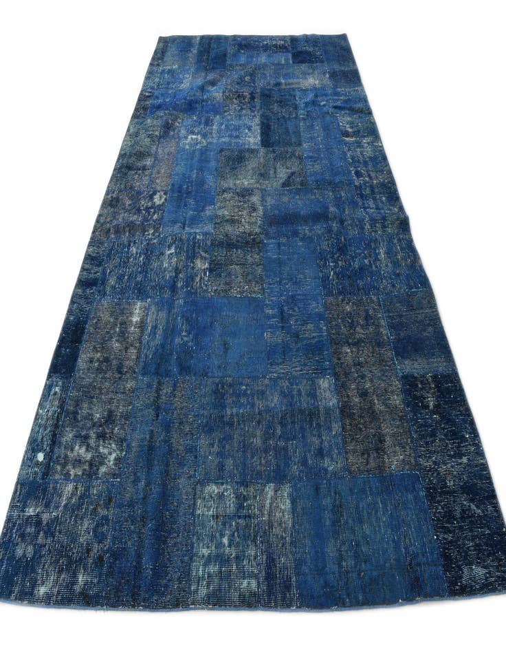 Detail image of 7' 3 x 12'  Hand Knotted Ultra Vintage Persian Wool Rug