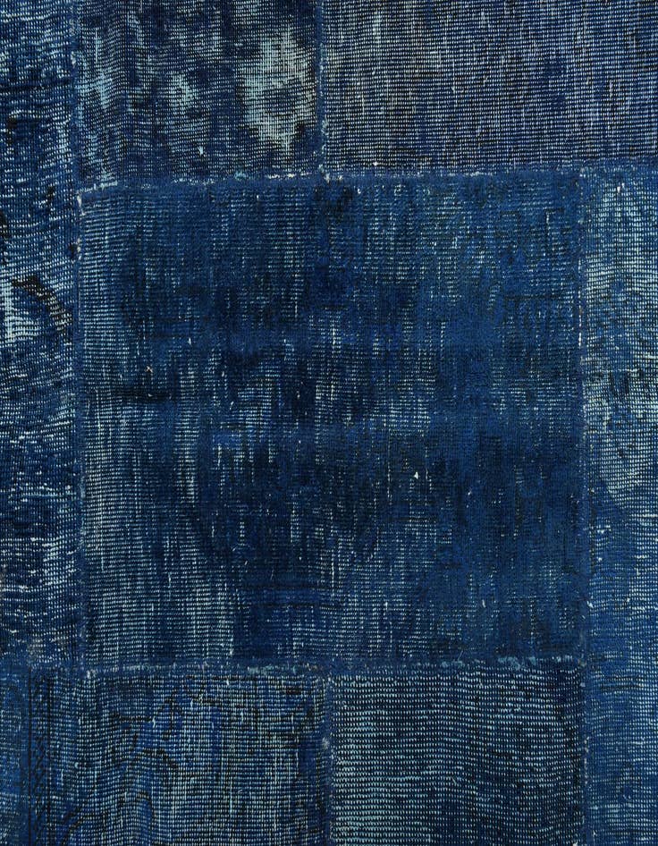 Detail image of 7' 3 x 12'  Hand Knotted Ultra Vintage Persian Wool Rug